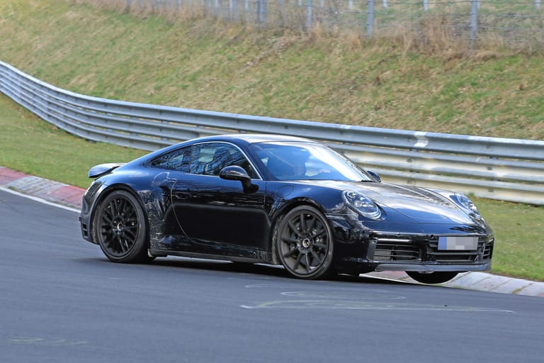 Erlkönige von Porsche in der Eifel