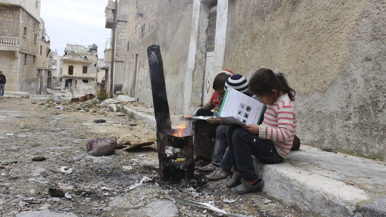 Viele Kinder in Syrien leiden unter dem Bürgerkrieg.