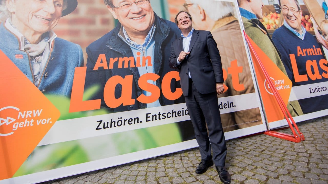 Der Vorsitzende der oppositionellen nordrhein-westfälischen CDU, Armin Laschet, will künftig in Düsseldorf regieren. Der Vorsitzende der oppositionellen nordrhein-westfälischen CDU, Armin Laschet, will künftig in Düsseldorf regieren.