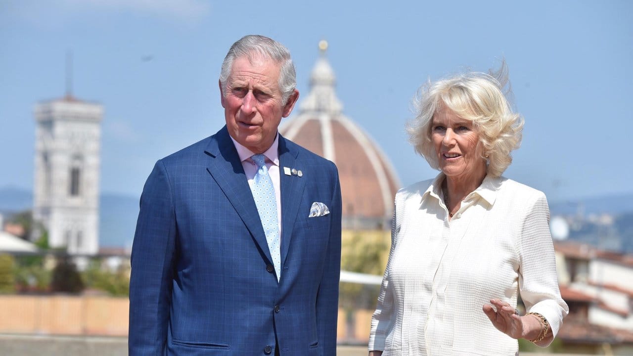 Während ihrer Italienreise haben Charles und Camilla auch Florenz besucht.