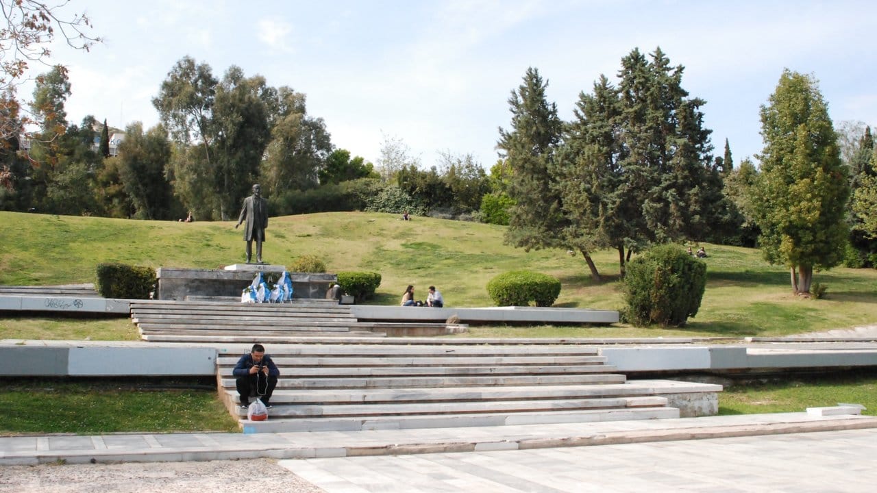 Der "Parko Eleftherias" (Park der Freiheit) in Athen ist eine der Locations der documenta 14.