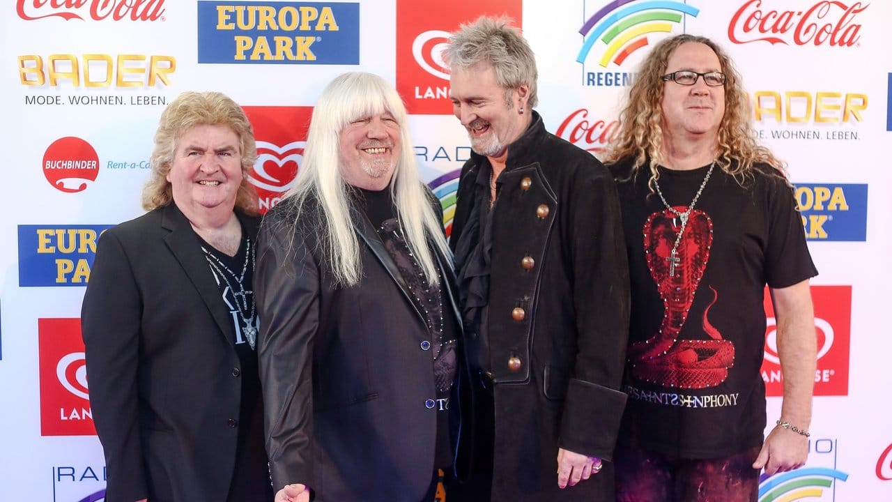 Die Rockband "The Sweet" erhielt auf der Veranstaltung den begehrten Award für ihr Lebenswerk.