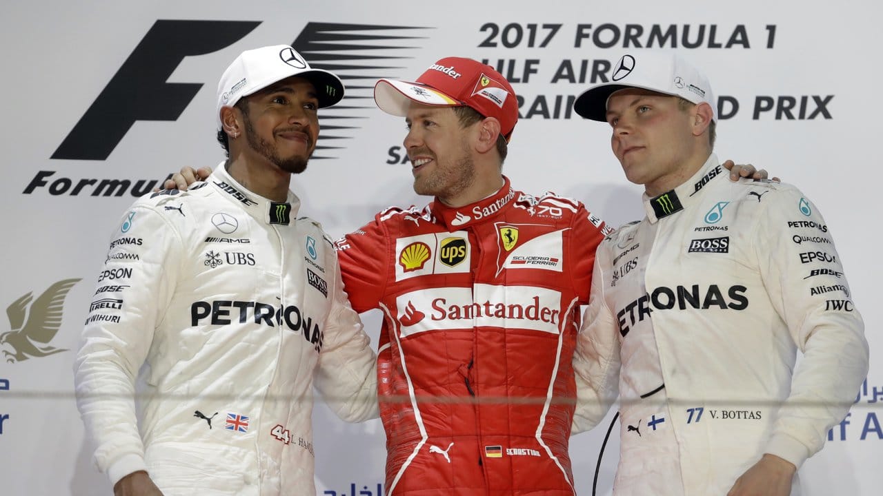 Vettel gewann das Rennen vor Hamilton und Bottas.
