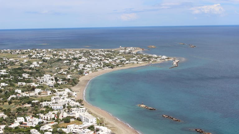 Die langgestreckte Insel Skyros lädt zum Spazierengehen ein.