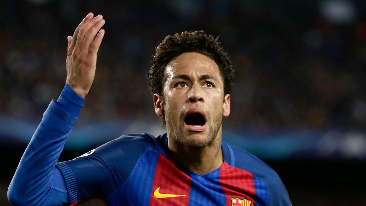Barcelonas Star Neymar kann nicht gegen Real Madrid spielen.