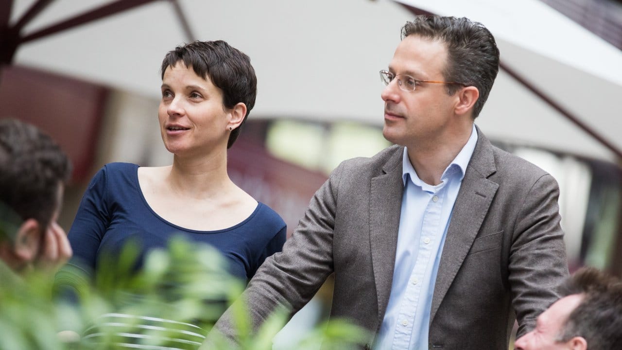 Frauke Petry und Marcus Pretzell in Köln.
