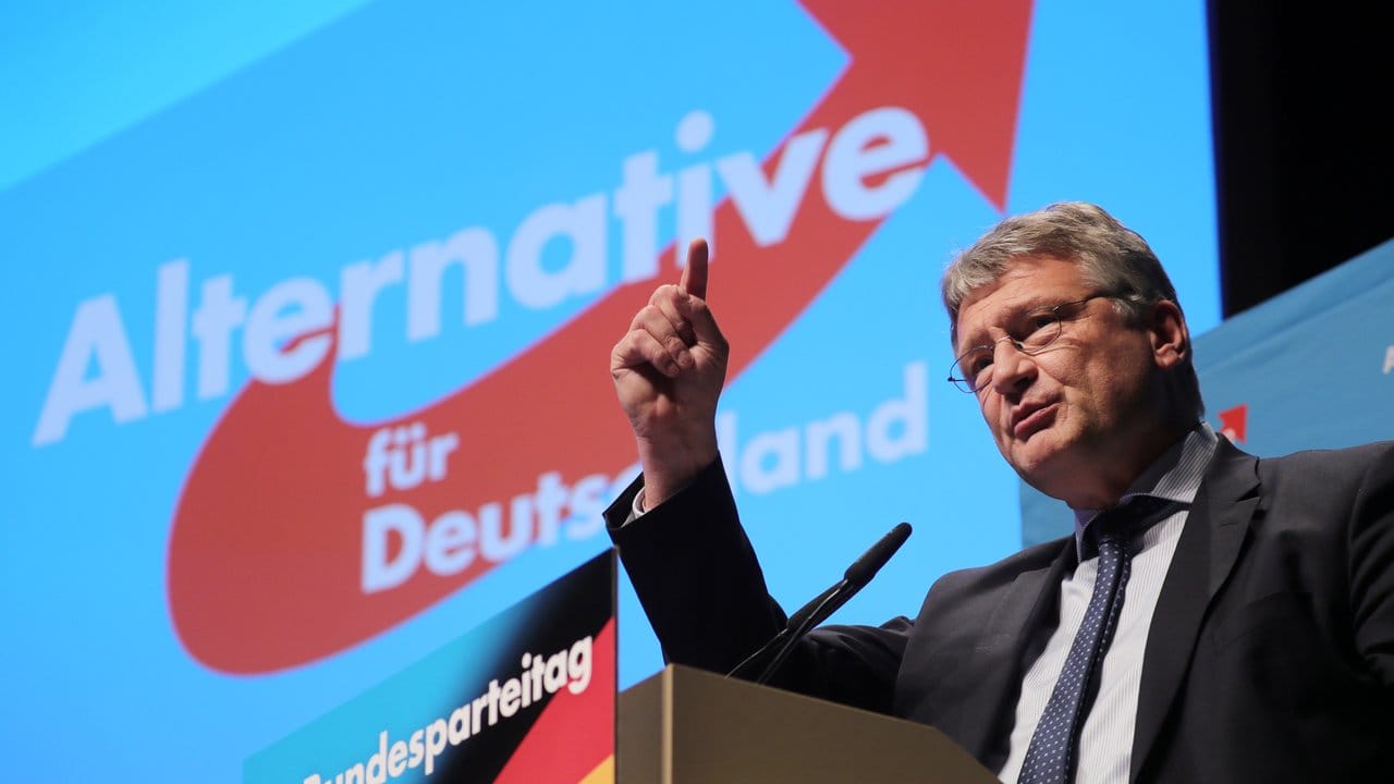 Jörg Meuthen, AfD-Bundesvorsitzender und Fraktionsvorsitzender im Landtag von Baden-Württemberg, im Maritim Hotel in Köln. Jörg Meuthen, AfD-Bundesvorsitzender und Fraktionsvorsitzender im Landtag von Baden-Württemberg, im Maritim Hotel in Köln.