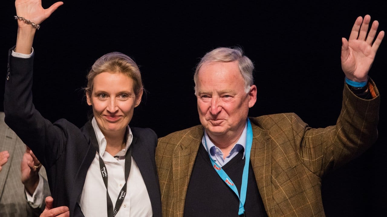 Alice Weidel und Alexander Gauland sollen die AfD in den Bundestagswahlkahlkampf führen. Alice Weidel und Alexander Gauland sollen die AfD in den Bundestagswahlkahlkampf führen.