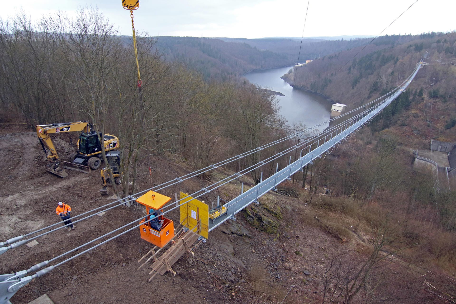 Eröffnung der Harzer Seilhängebrücke - Betreiber verraten Länge