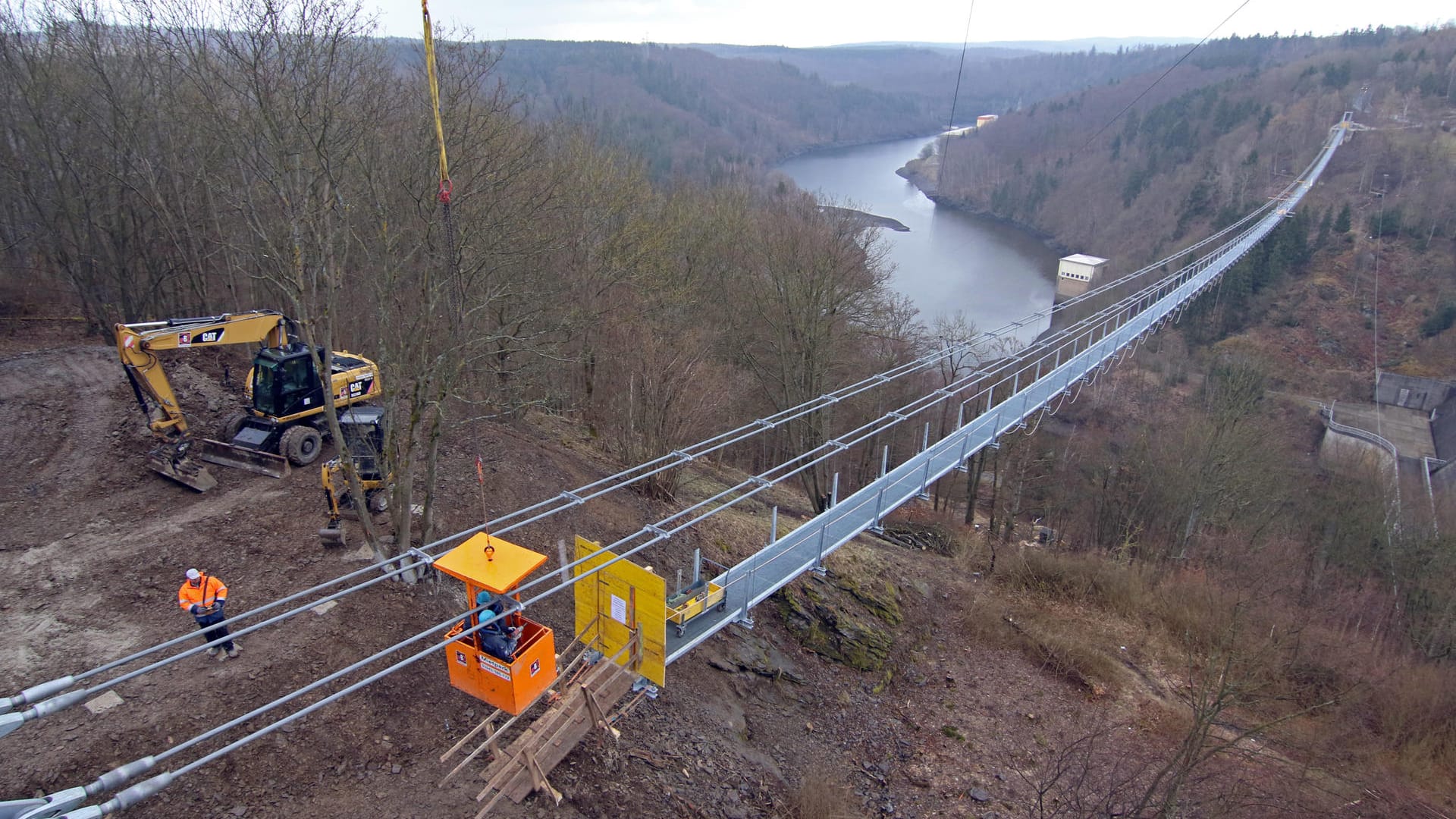 Eröffnung der Harzer Seilhängebrücke - Betreiber verraten Länge