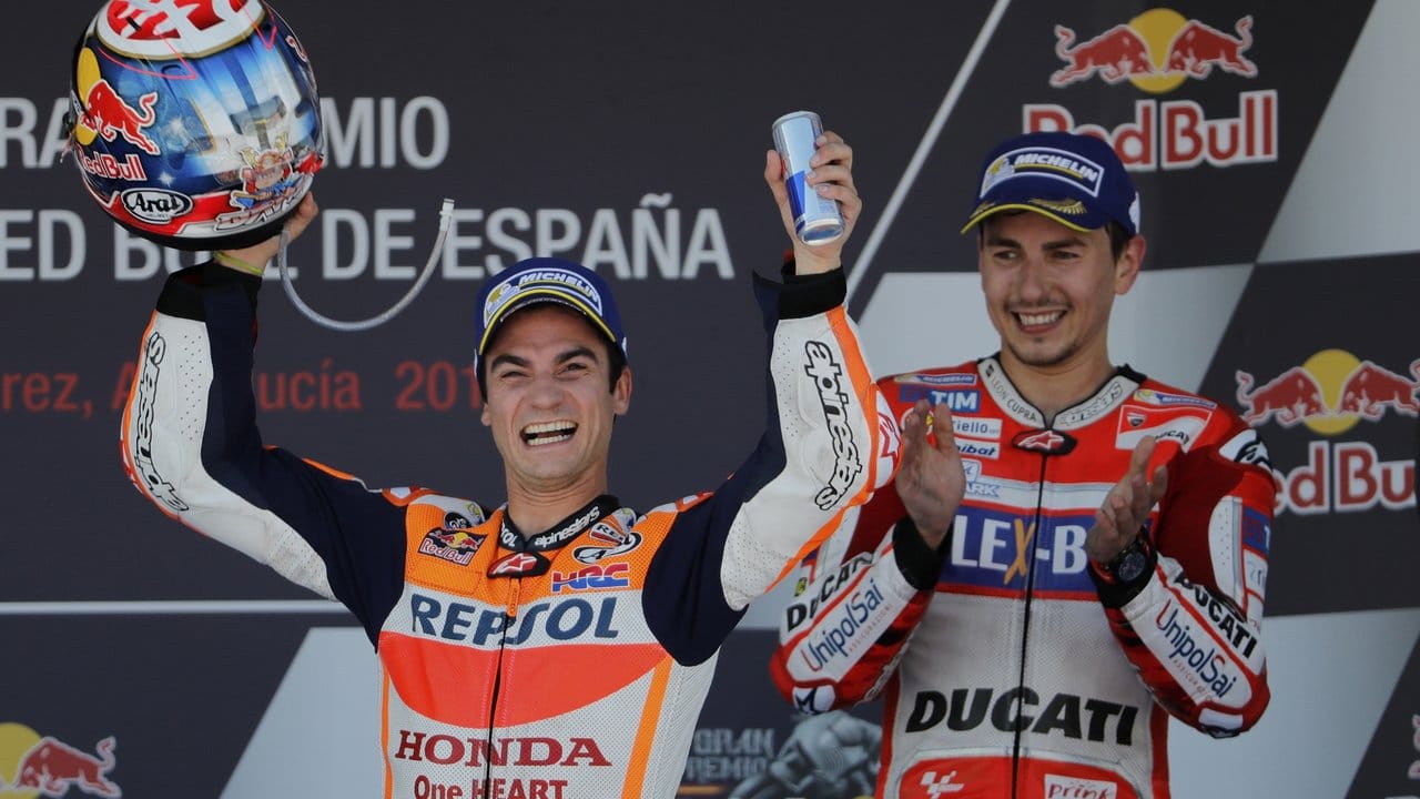 In der Klasse MotoGP gehen die erste drei Plätze an Spanier.