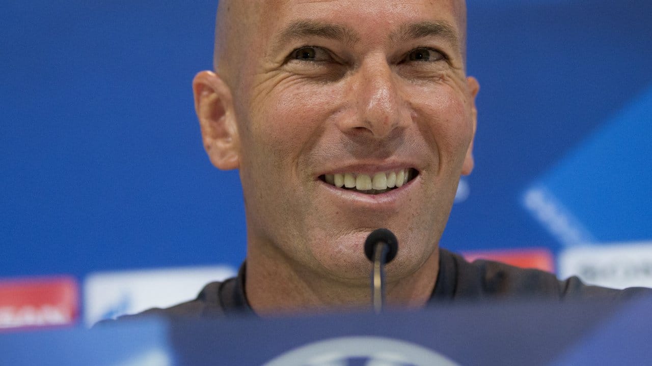 Zinedine Zidane will nicht, dass sich sein Team auf dem guten Hinspielergebnis ausruht.