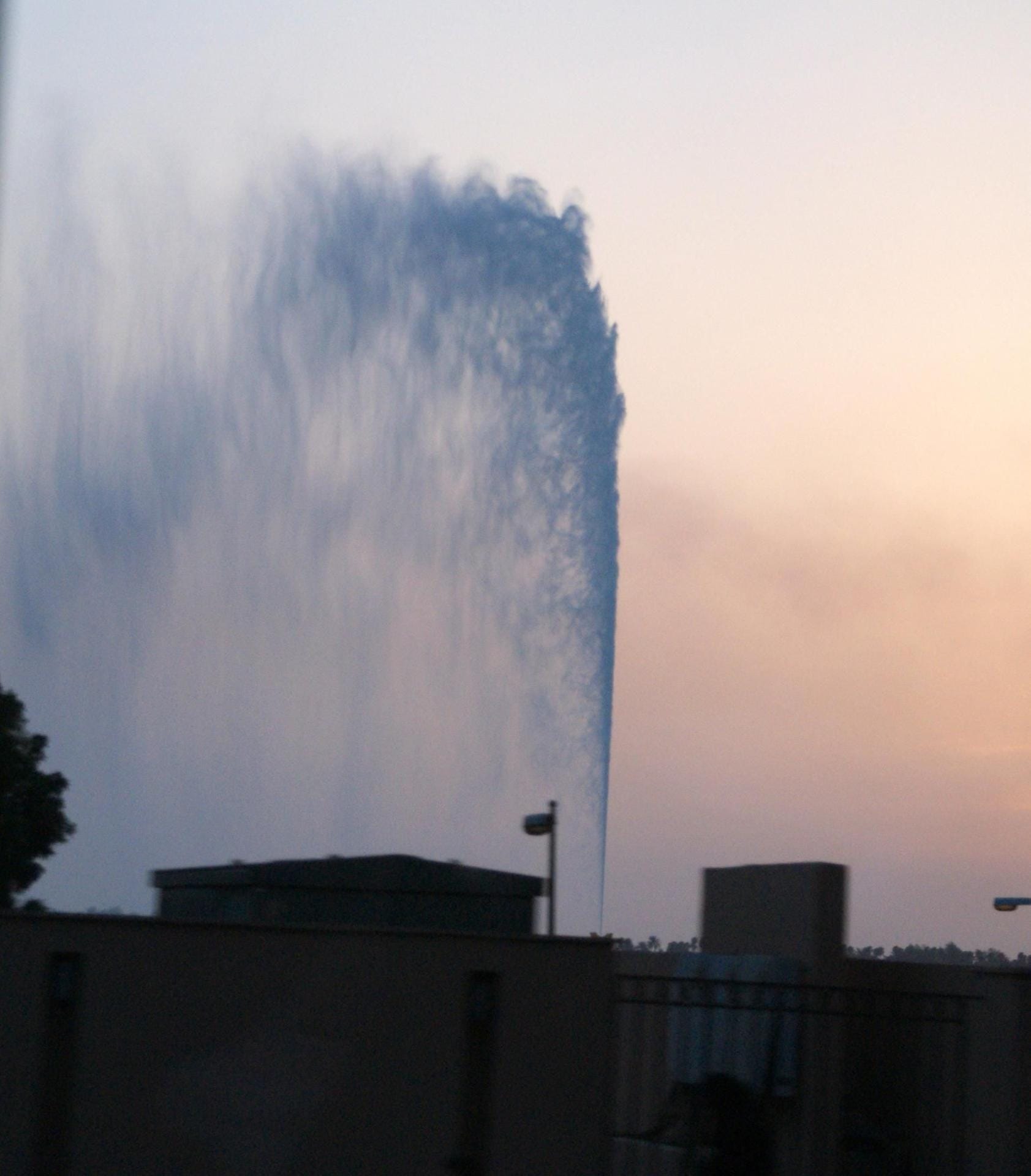 Die 312 Meter hohe King Fahd's Fountain in Jeddah.
