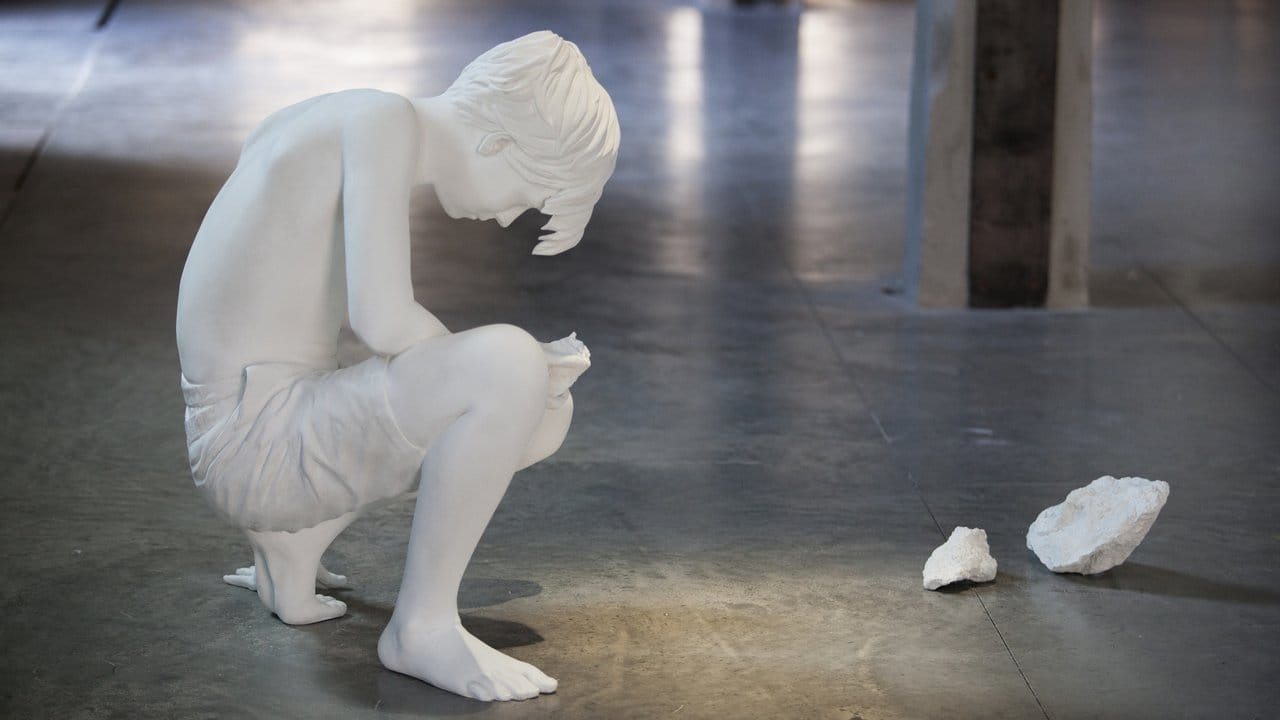 "The horse Problem", ein Werk der argentinischen Künstlerin Claudia Fontes, auf der Internationalen Kunstbiennale Venedig.