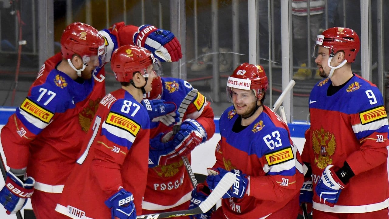 Russland feiert gegen die Slowakei einen 6:0-Erfolg.