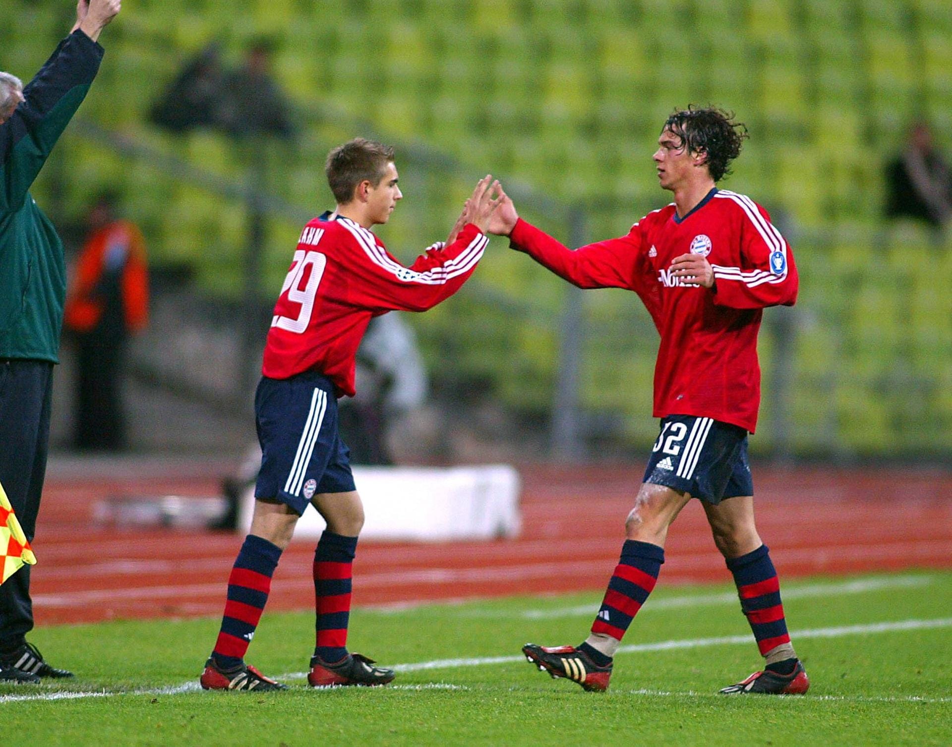 Philipp Lahms Profi-Debüt für den FC Bayern.