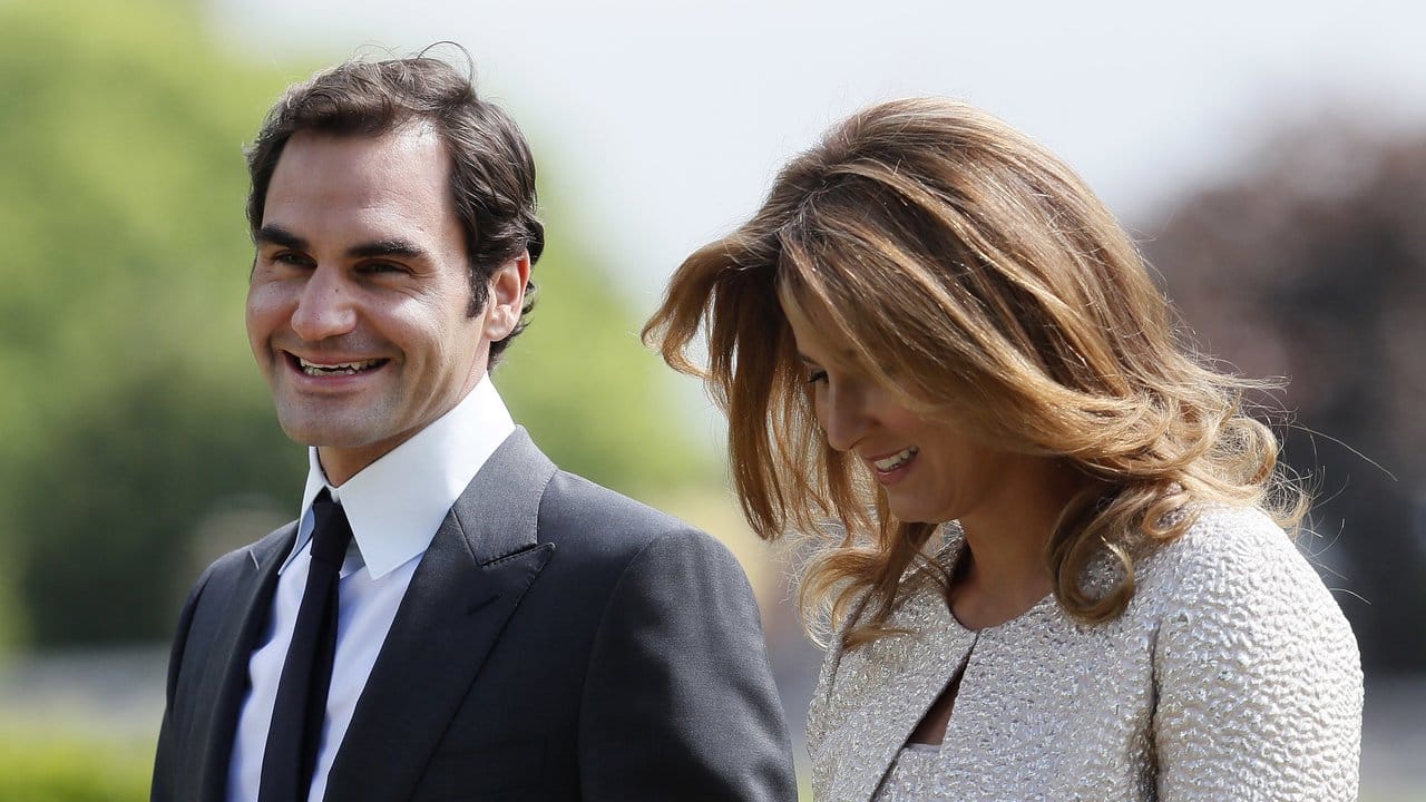 Unter den Gästen befanden sich der Schweizer Tennisprofi Roger Federer und seine Frau Mirka.