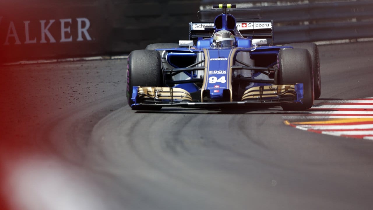 Der deutsche Sauber-Fahrer Pascal Wehrlein schied beim Rennen in Monaco vorzeitig aus.