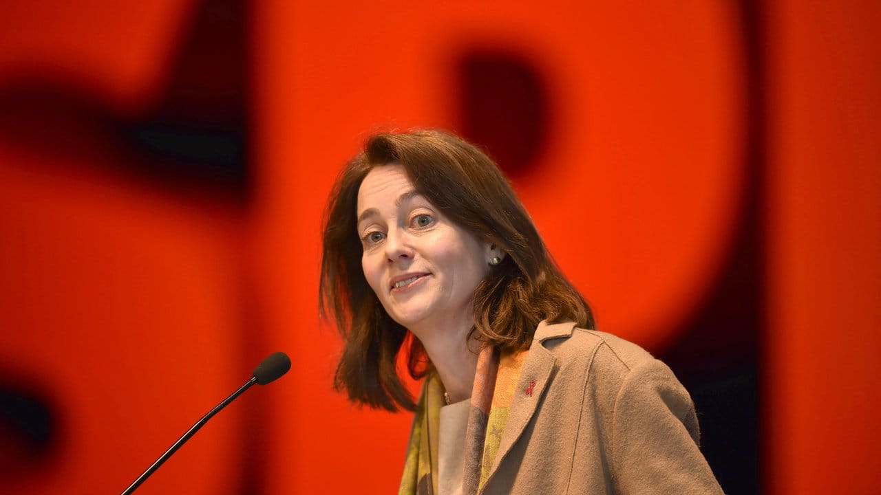 Soll neue Bundesfamilienministerin werden: SPD-Generalsekretärin Katarina Barley. Soll neue Bundesfamilienministerin werden: SPD-Generalsekretärin Katarina Barley.