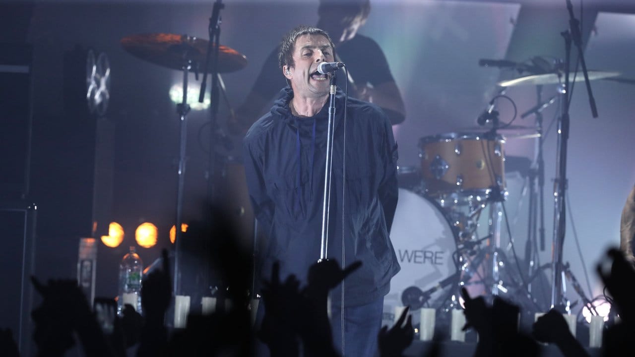 Liam Gallagher beim Konzert in Manchester.