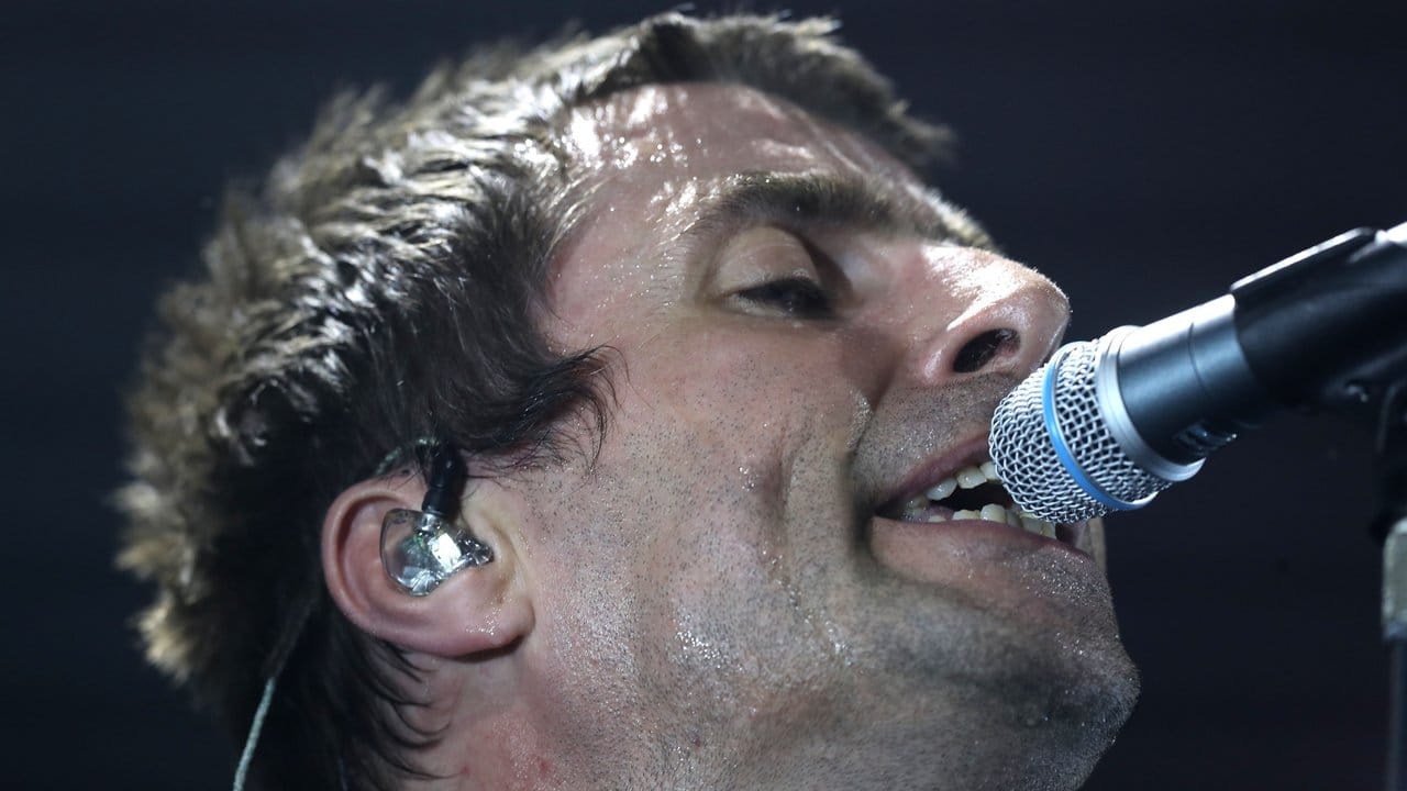 Emotionaler Auftritt: Liam Gallagher beim Konzert in Manchester.