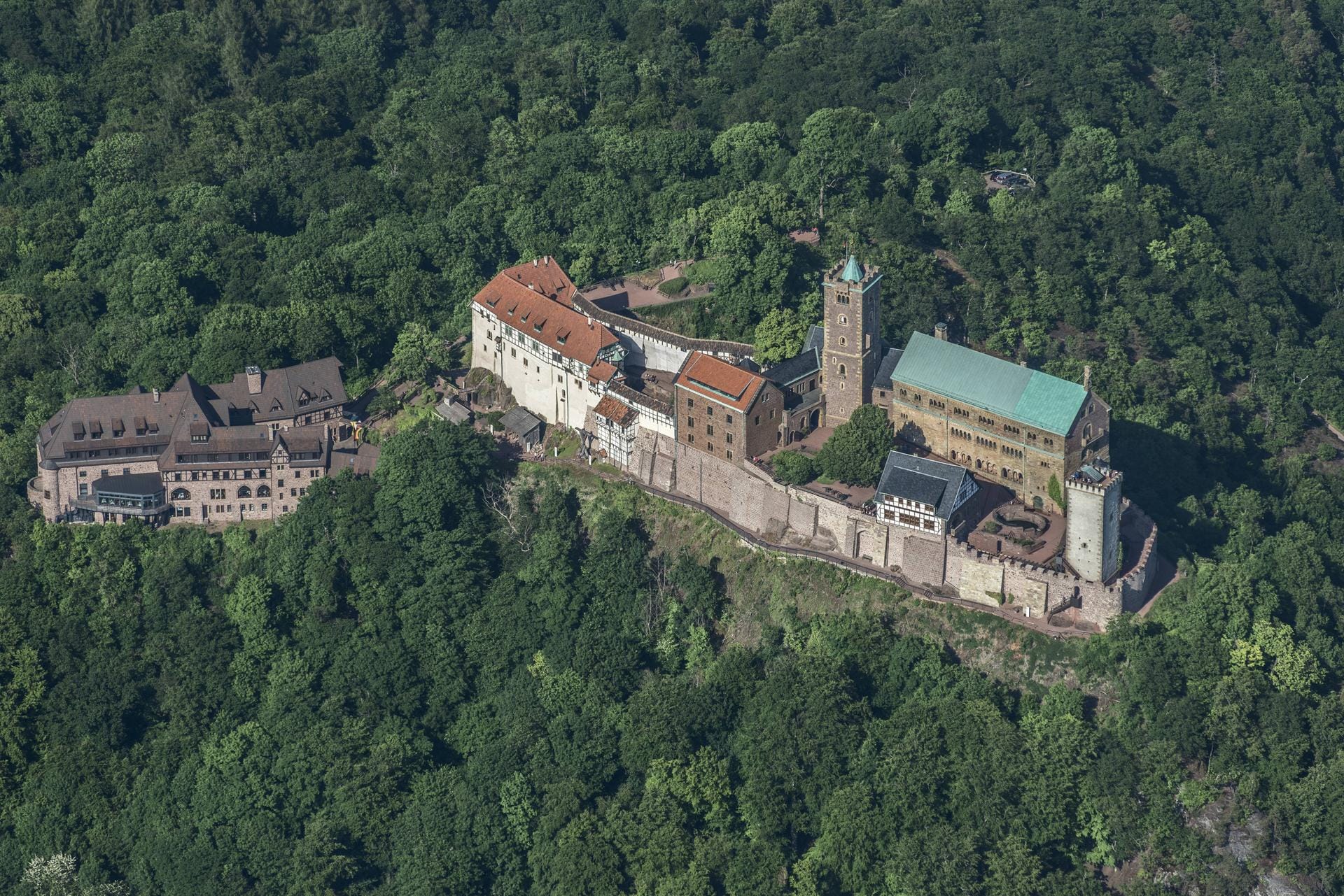 Wo Luther Zuflucht fand: die Wartburg bei Eisenach in Thüringen.
