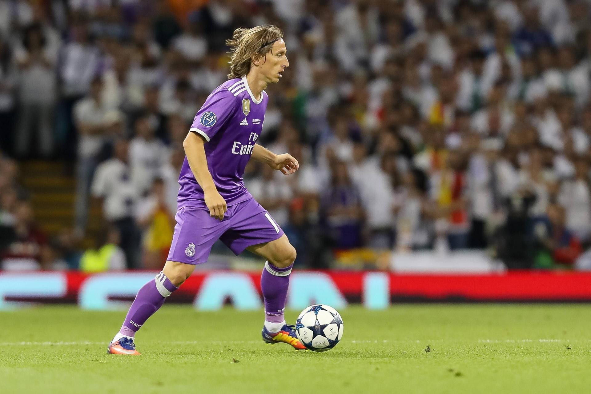 Mittelfeldspieler Luka Modric ist eine Passmaschine und einer der Garanten für den Sieg von Real Madrid.