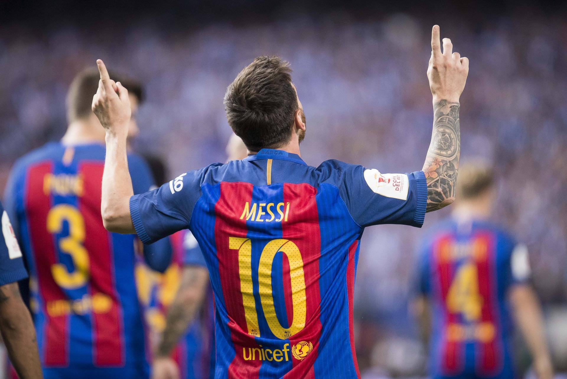 Trotz des Ausscheidens im Viertelfinale gegen Juve gelangen Lionel Messi in neun Spielen sagenhafte elf Tore für den FC Barcelona.