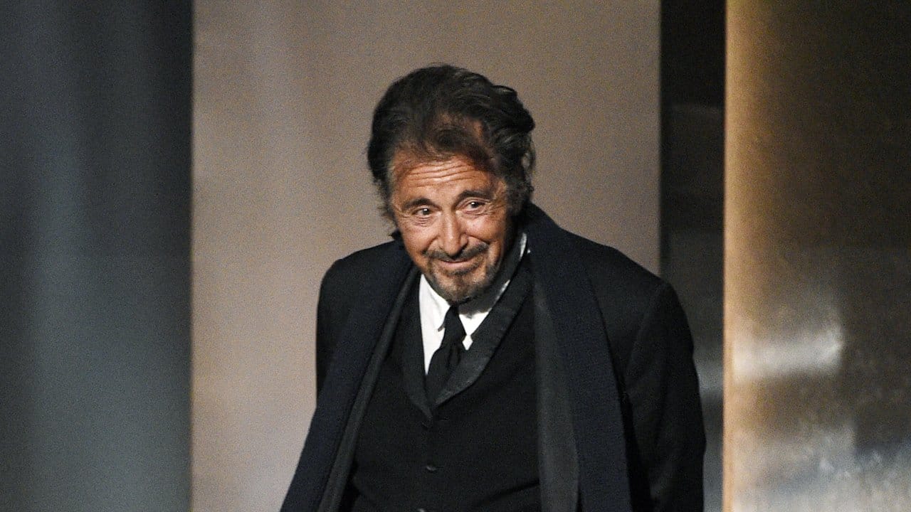 Viele berühmte Kollegen sind gekommen - auch Al Pacino.