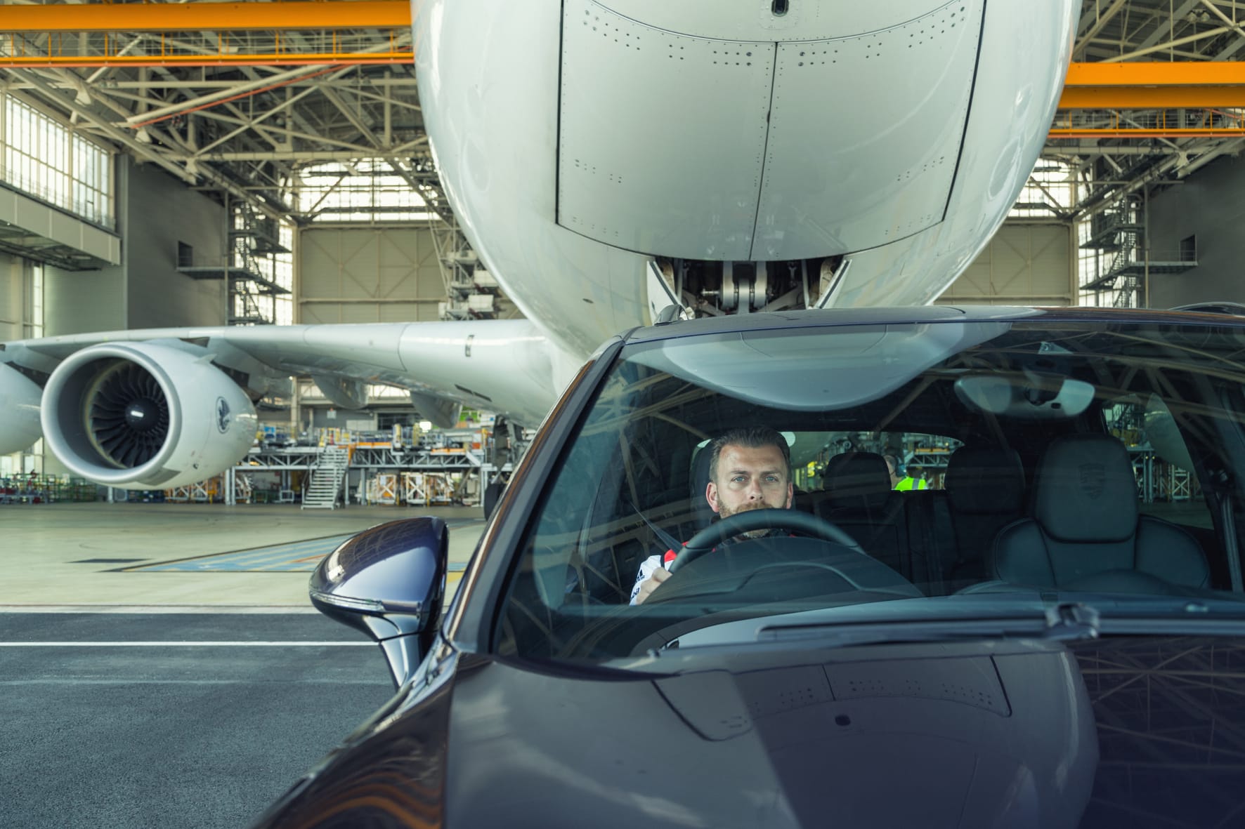 Porsche Cayenne zieht Airbus A380