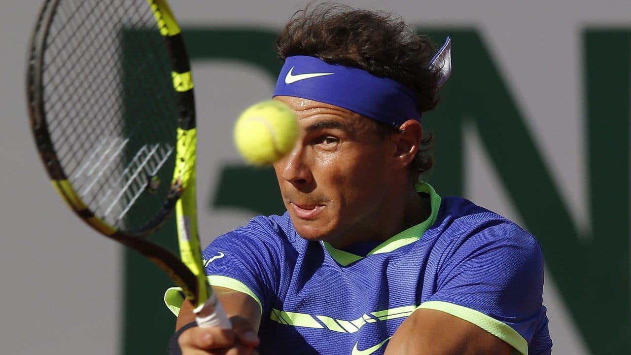 Rafael Nadal steht im Finale der French Open.