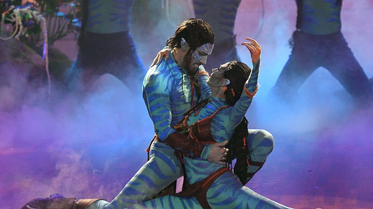 Mit der Avatar-Performance konnten Gil Ofarim und Ekaterina Leonova punkten.
