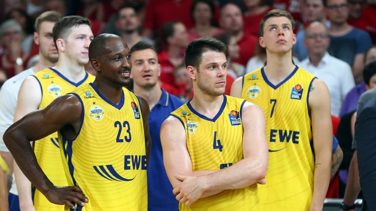 Die EWE Baskets Oldenburg waren in der Finalserie chancenlos.