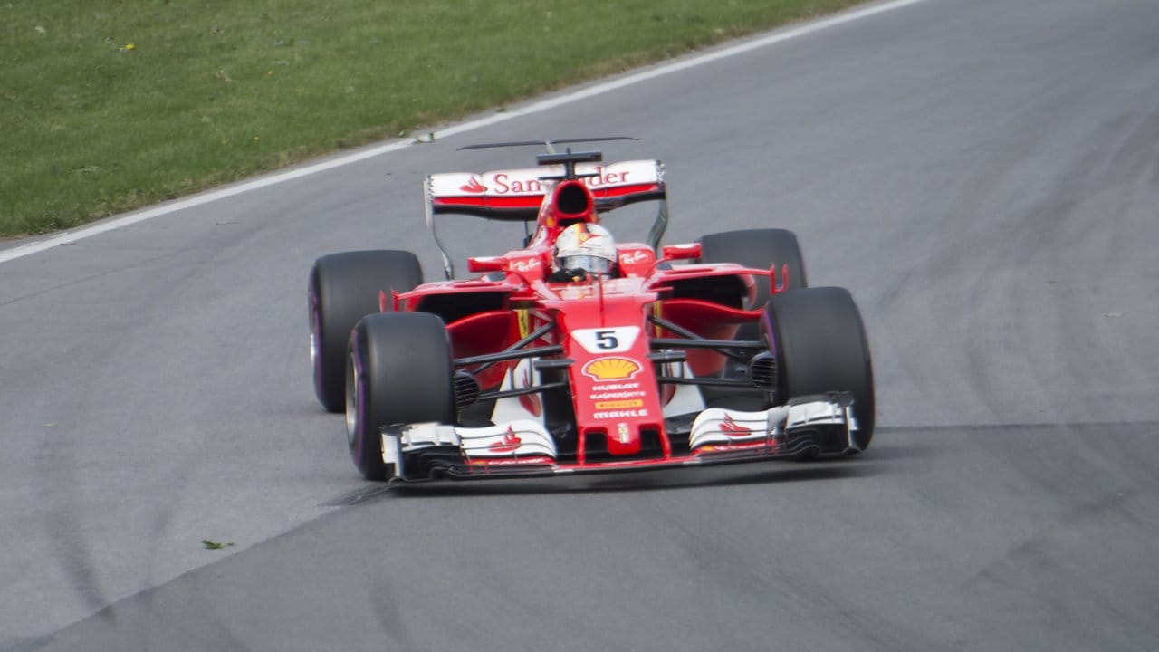 Am Ende erkämpfte sich Sebastian Vettel Platz vier.