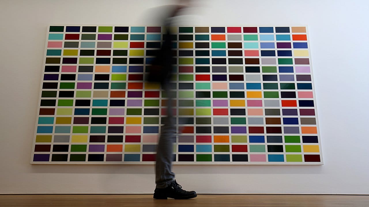 "256 Farben" von Gerhard Richter.