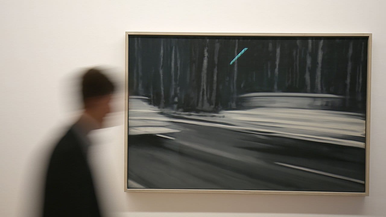 Gerhard Richter, Zwei Fiat, 1964.