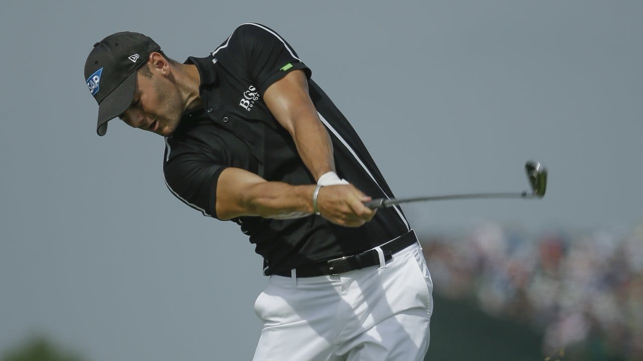 Golfer Martin Kaymer spielt bei den US Open zum Auftakt eine Par-Runde.