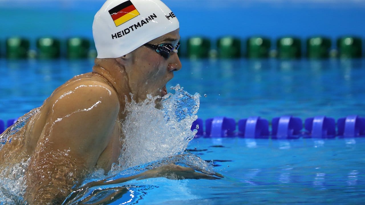 Lagenschwimmer Jacob Heidtmann in Aktion.