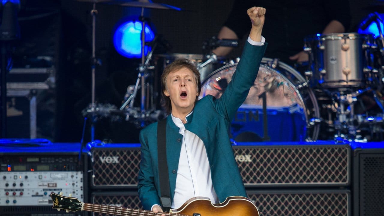 Immer noch unterwegs: Paul McCartney 2016 in Berlin. Immer noch unterwegs: Paul McCartney 2016 in Berlin.