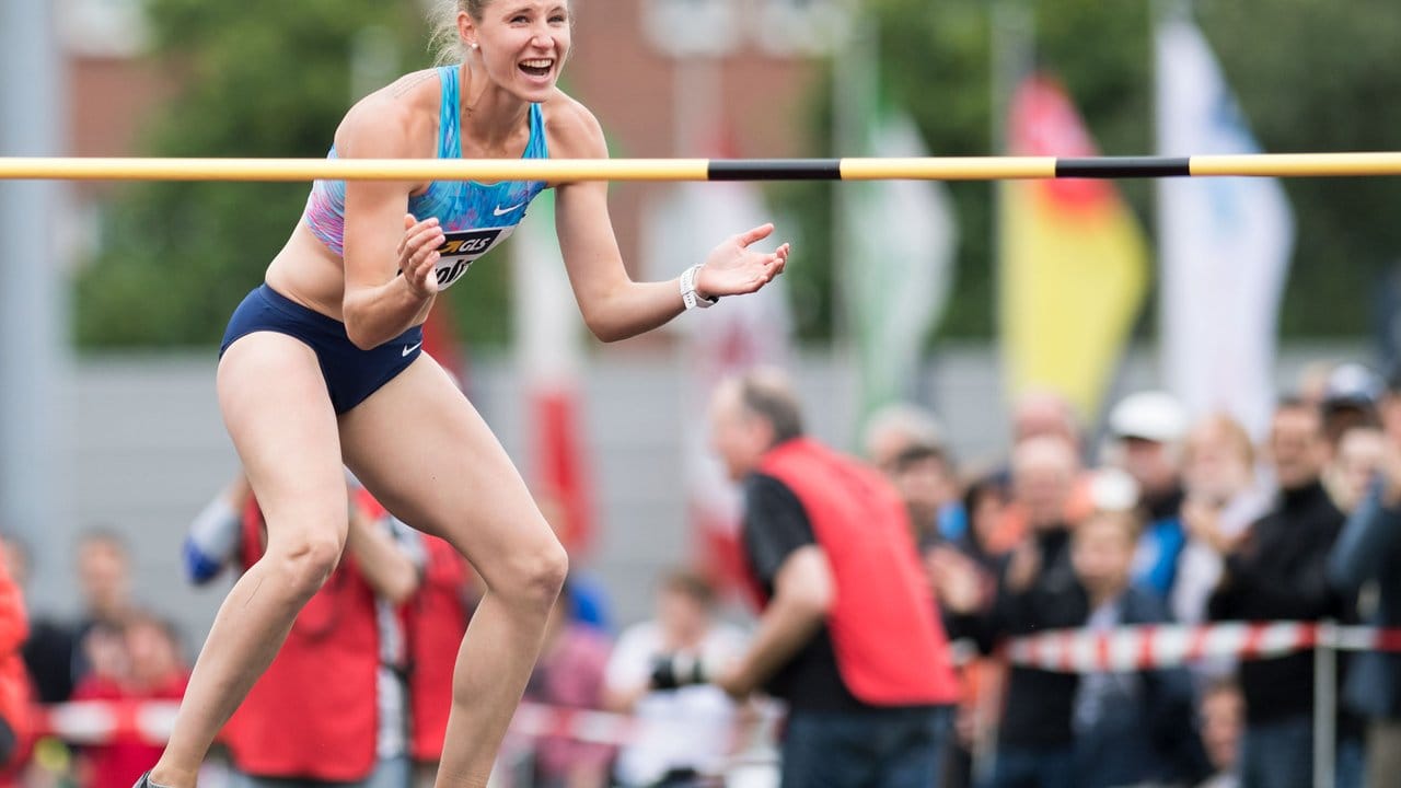 Carolin Schäfer war in Ratingen im Hochsprung mit 1,84 Metern die beste Athletin. Carolin Schäfer war in Ratingen im Hochsprung mit 1,84 Metern die beste Athletin.