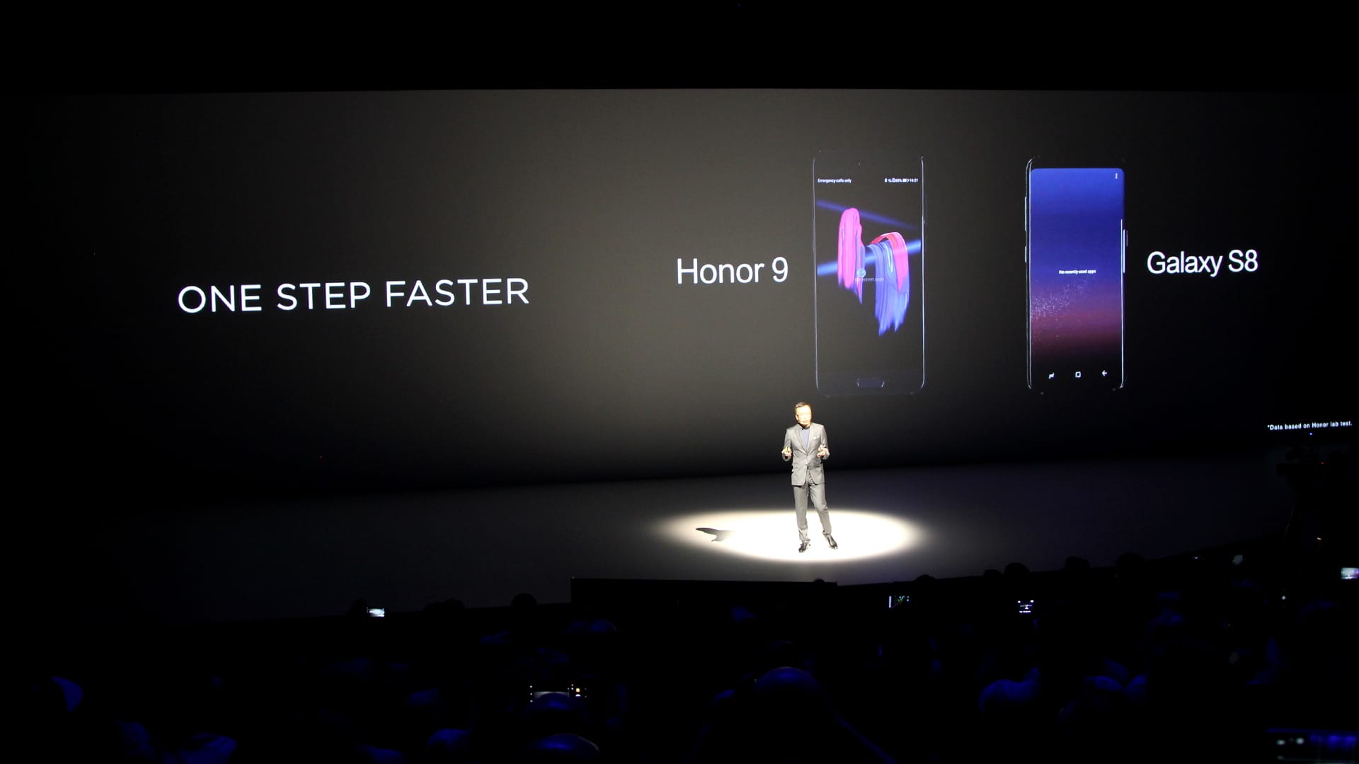 Bei diversen Tests schlug das Honor 9 das Galaxy S8 von Samsung