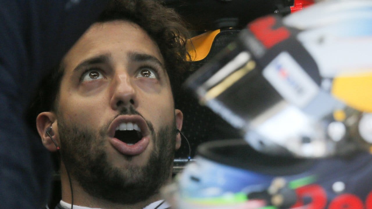 Daniel Ricciardo fährt in der Formel 1 für das Red-Bull-Team.