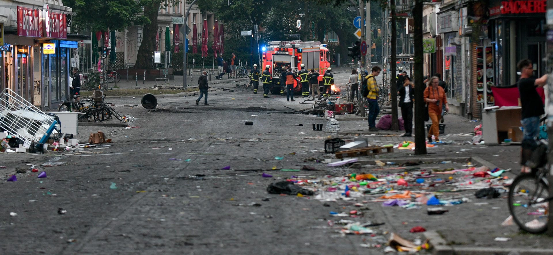 G20-Gipfel - nach den Ausschreitungen