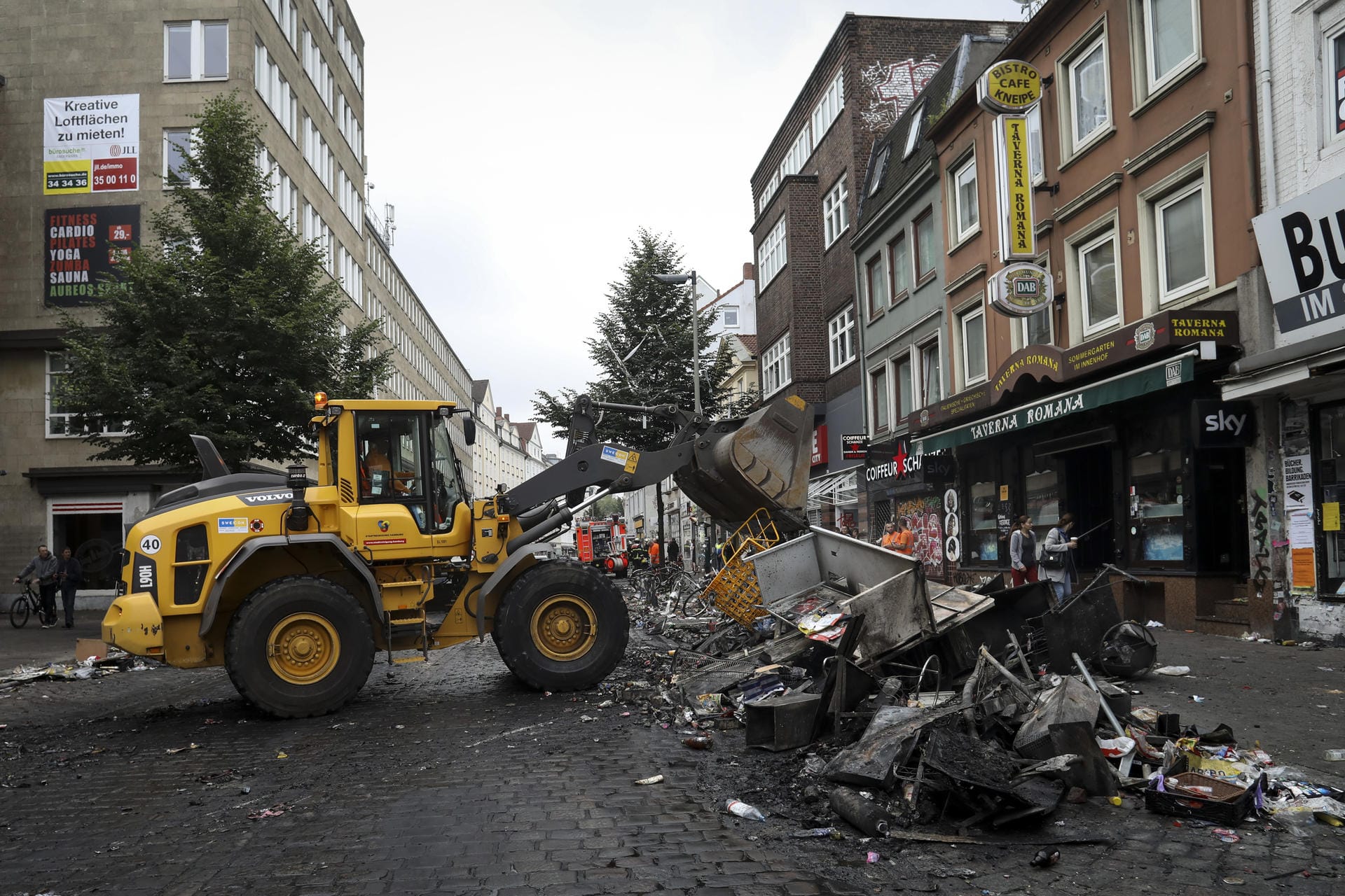 G20-Gipfel - Aufräumen nach Krawallen