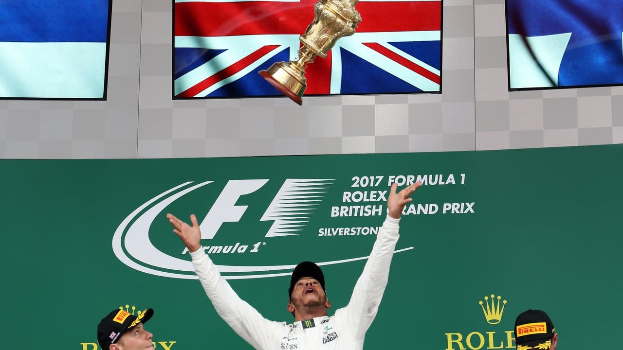 Lewis Hamilton hat den Großen Preis von Großbritannien am Silverstone Circuit gewonnen.