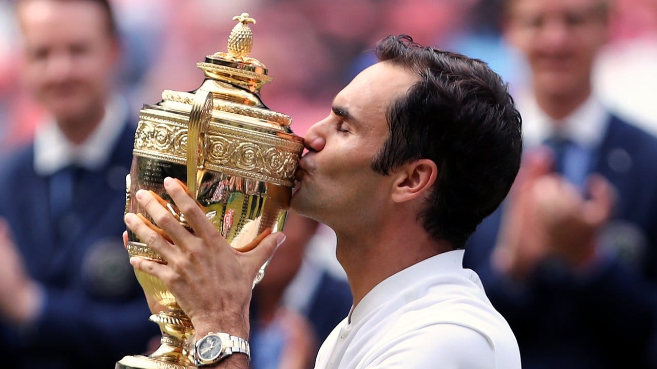 Roger Federer ist nun alleiniger Rekordhalter von Wimbledon.