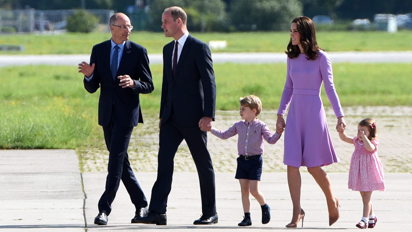 Für Prinz William und Herzogin Kate geht es gemeinsam mit den Kindern zurück nach England.