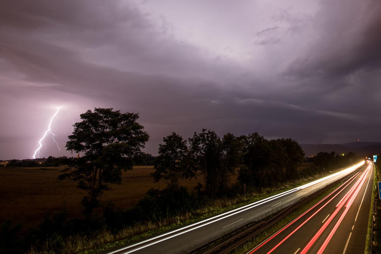 Gewitter über dem Taunus