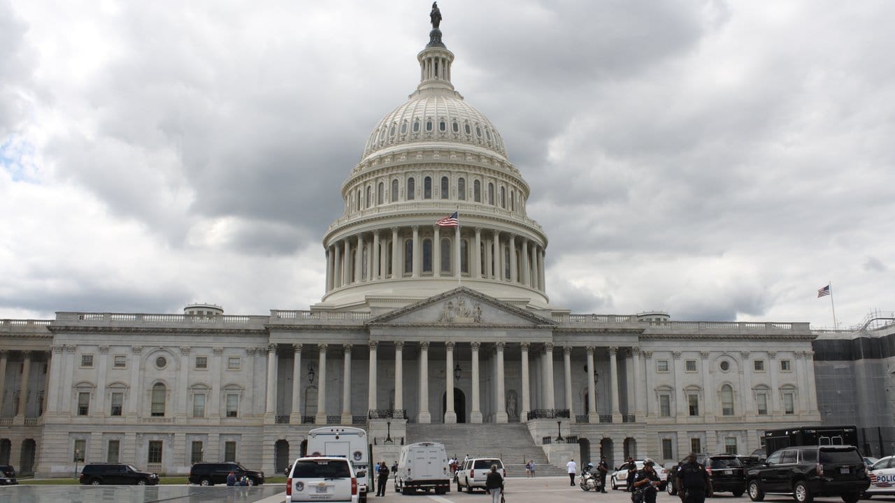 Das Kapitol in Washington: Hier finden die Sitzungen des Senats und des Repräsentantenhauses statt.