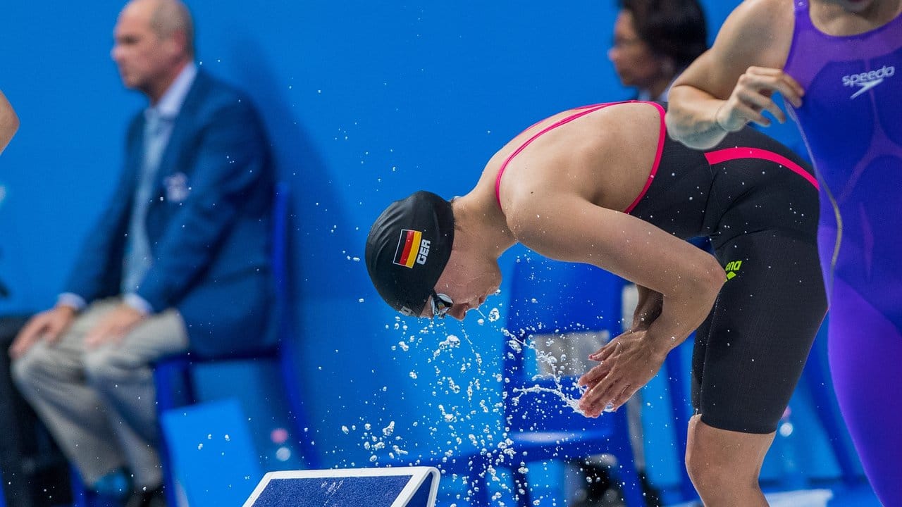 Aliena Schmidtke kam im Finale der Schwimm-WM über 50 Meter Schmetterling nicht über den achten Platz hinaus.